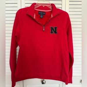 Nebraska Quarter-Zip Pullover